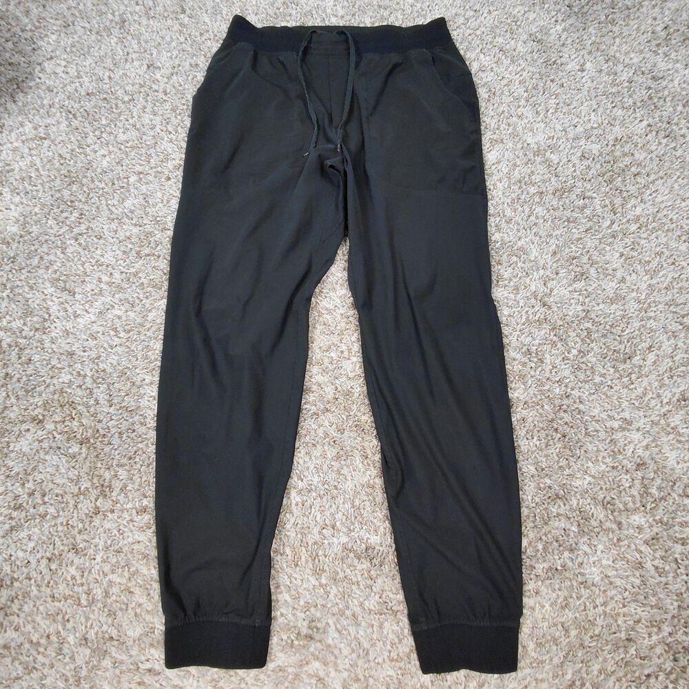 Lululemon ABC Jogger Warpstreme Pants 30" Men’s Large Black Drawstring